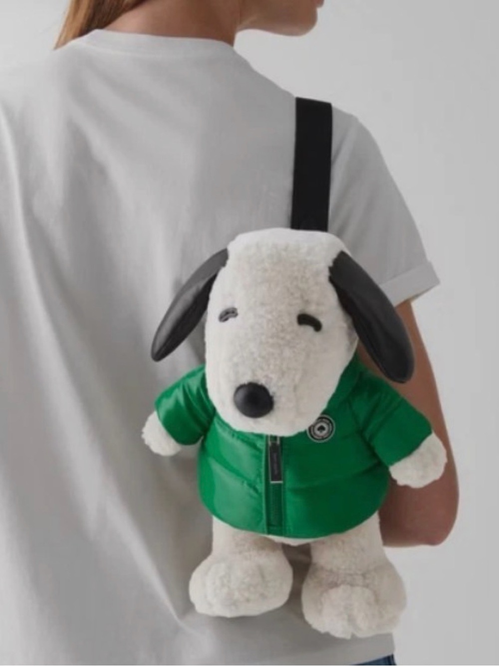 Kate Spade x Peanuts Snoopy 3D Green Puffer Crossbody NWT